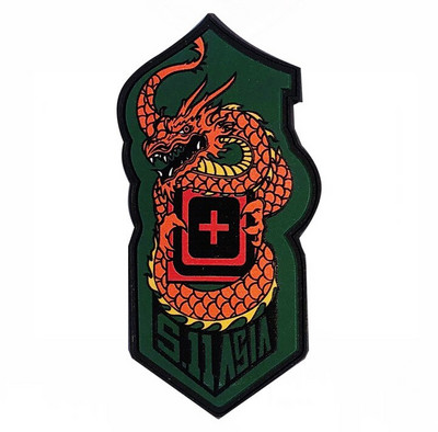 5.11 skyrius. Taktinės moralės paketas Patch UP medžiaga PVC guminis ženklelis IR atspindintis audinio lipdukas Parches Para La Ropa