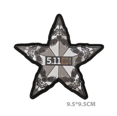 5.11 skyrius. Taktinės moralės paketas Patch UP medžiaga PVC guminis ženklelis IR atspindintis audinio lipdukas Parches Para La Ropa