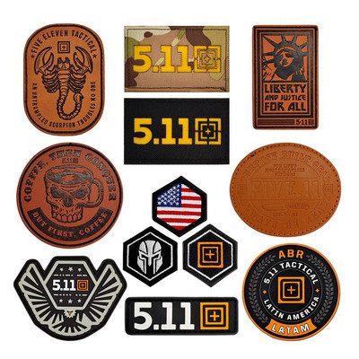 Chapter 5.11 Tactical Morale Pack Patch UP Material PVC Rubber Badge IR Reflective Cloth Sticker Parches Para La Ropa