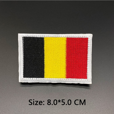 Šalies vėliavos pleistras išsiuvinėtas dvipusis Rusija Ispanija Turkija Prancūzija ES Nyderlandai Taktiniai kariniai pleistrai Armija