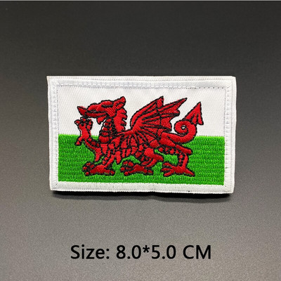 Riigi lipu plaaster Tikitud Kahepoolne Venemaa Hispaania Türgi Prantsusmaa EL Holland Taktikalised sõjalised plaastrid Armee