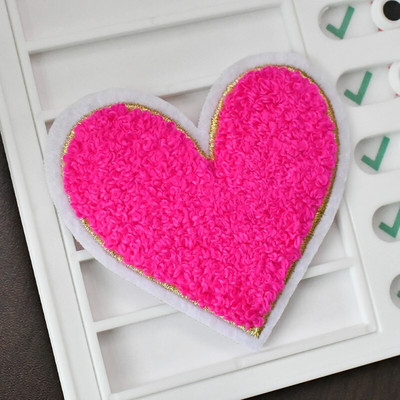 2 kom/pak Šenilska krpa za vez Pegla na odjeći Naljepnica za traperice Torba Šivanje Dekoracije Ručnik Značka