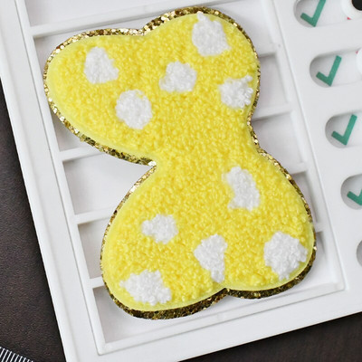 2 kom/pak Šenilska krpa za vez Pegla na odjeći Naljepnica za traperice Torba Šivanje Dekoracije Ručnik Značka