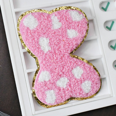 2 kom/pak Šenilska krpa za vez Pegla na odjeći Naljepnica za traperice Torba Šivanje Dekoracije Ručnik Značka