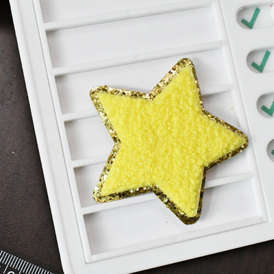 2 kom/pak Šenilska krpa za vez Pegla na odjeći Naljepnica za traperice Torba Šivanje Dekoracije Ručnik Značka