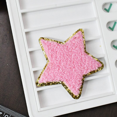 2 kom/pak Šenilska krpa za vez Pegla na odjeći Naljepnica za traperice Torba Šivanje Dekoracije Ručnik Značka