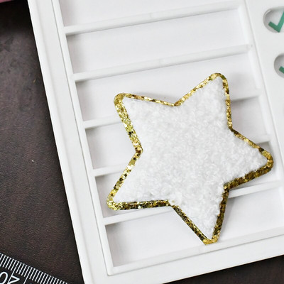 2 kom/pak Šenilska krpa za vez Pegla na odjeći Naljepnica za traperice Torba Šivanje Dekoracije Ručnik Značka