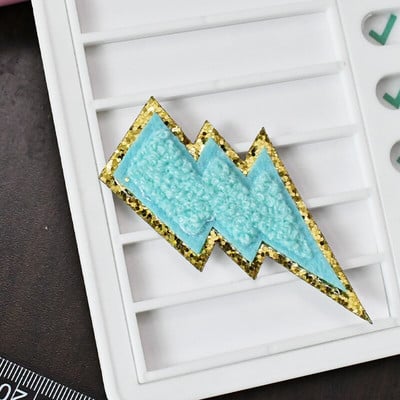 2 kom/pak Šenilska krpa za vez Pegla na odjeći Naljepnica za traperice Torba Šivanje Dekoracije Ručnik Značka