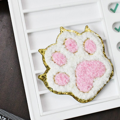 2 kom/pak Šenilska krpa za vez Pegla na odjeći Naljepnica za traperice Torba Šivanje Dekoracije Ručnik Značka