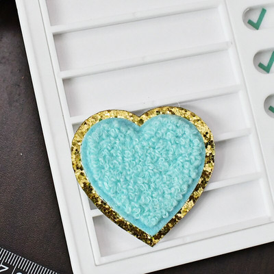 2 kom/pak Šenilska krpa za vez Pegla na odjeći Naljepnica za traperice Torba Šivanje Dekoracije Ručnik Značka