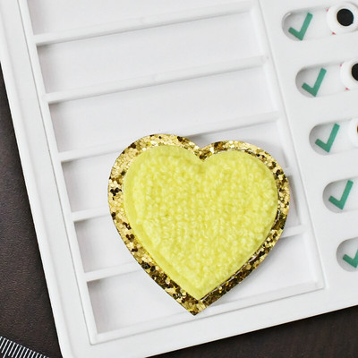 2 kom/pak Šenilska krpa za vez Pegla na odjeći Naljepnica za traperice Torba Šivanje Dekoracije Ručnik Značka