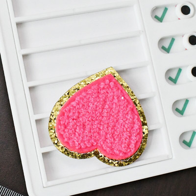 2 kom/pak Šenilska krpa za vez Pegla na odjeći Naljepnica za traperice Torba Šivanje Dekoracije Ručnik Značka