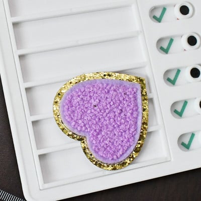 2 kom/pak Šenilska krpa za vez Pegla na odjeći Naljepnica za traperice Torba Šivanje Dekoracije Ručnik Značka