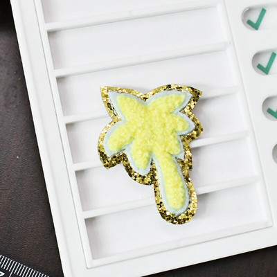 2 kom/pak Šenilska krpa za vez Pegla na odjeći Naljepnica za traperice Torba Šivanje Dekoracije Ručnik Značka