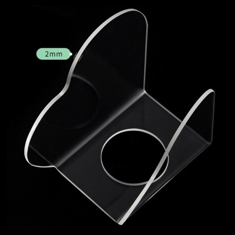 Akrilo skaidrus makiažo kremo pagrindas akių šešėlių paletės dažų nagų dailė manikiūro lakas gelis „pasidaryk pats“ maišymo vandens spalvos įrankis