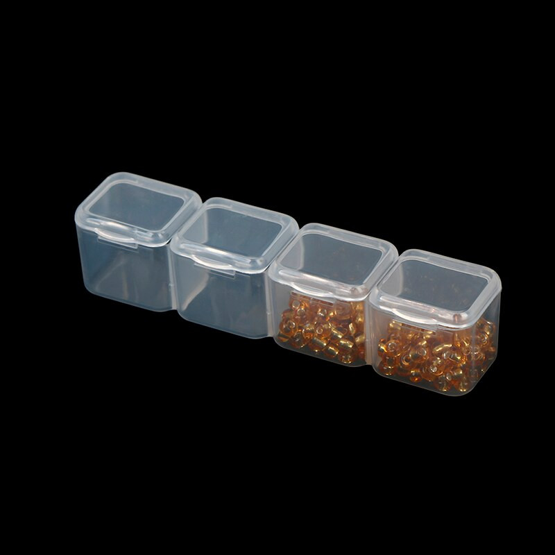 28 αυλακώσεις διαμάντι βαφής διαφανές κουτί αποθήκευσης κέντημα εργαλείο σταυροβελονιάς 1-τεμ