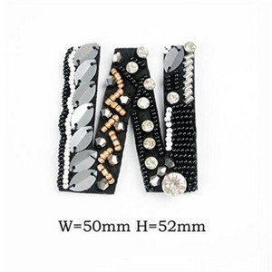 AZ Strass margele alfabet englezesc litere aplice 3D coase pe litere petice pentru îmbrăcăminte insignă pastă pentru haine genți pantofi