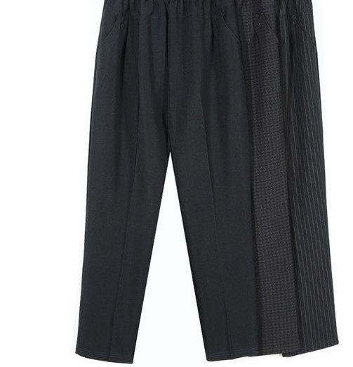 Naiste vabaaja püksid - kummiku ja taskuga