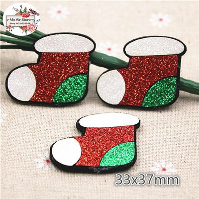 Netkana tkanina Šljokice zakrpe božićno drvce/snjegović/zvonce/sobovi aplikacije za odjeću pribor za šivanje ukrasi za rukotvorine