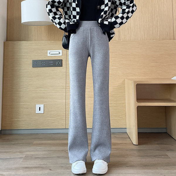 Pantaloni de trening casual cu talie inalta