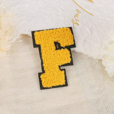 Νέο AZ rainbow μπαλώματα αγγλικών γραμμάτων για ρούχα BRIDE Iron on Stickes 3D χειροποίητο σήμα ονόματος ρίγες