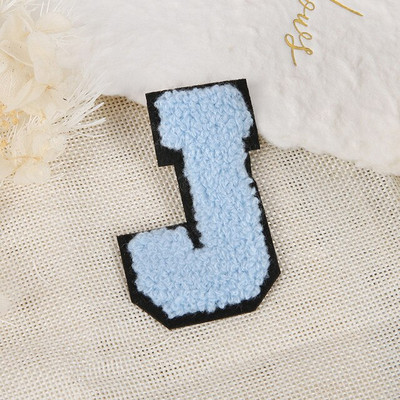 Νέο AZ rainbow μπαλώματα αγγλικών γραμμάτων για ρούχα BRIDE Iron on Stickes 3D χειροποίητο σήμα ονόματος ρίγες