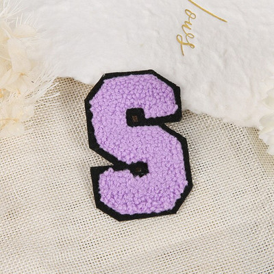 Νέο AZ rainbow μπαλώματα αγγλικών γραμμάτων για ρούχα BRIDE Iron on Stickes 3D χειροποίητο σήμα ονόματος ρίγες