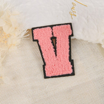 Νέο AZ rainbow μπαλώματα αγγλικών γραμμάτων για ρούχα BRIDE Iron on Stickes 3D χειροποίητο σήμα ονόματος ρίγες