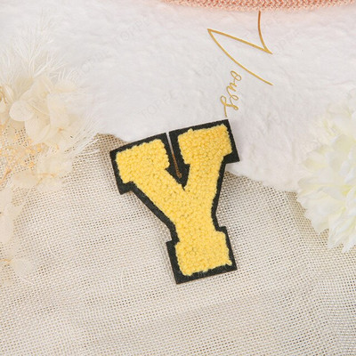 Νέο AZ rainbow μπαλώματα αγγλικών γραμμάτων για ρούχα BRIDE Iron on Stickes 3D χειροποίητο σήμα ονόματος ρίγες