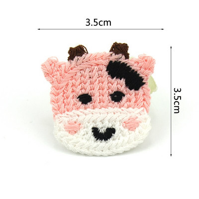 24 tk Multifilmid Loomad Villane lõng Tikand Plaastrid Aplikatsioonid Ise isetegemise jaoks Peakatted Juuksenõel Rõivakott Käsitöö Dekoratsioonitarvikud