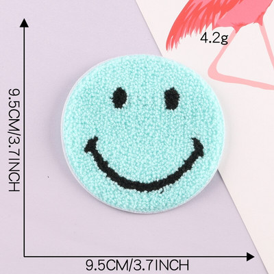 Smiley έκφραση Ρούχα Κέντημα Patch Απλικέ Diy Ράψιμο Διακοσμητικά μπαλώματα σιδερώματος για T-Shirt Ρίγες Αυτοκόλλητα Ρούχα