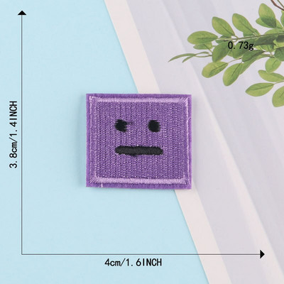 Smiley έκφραση Ρούχα Κέντημα Patch Απλικέ Diy Ράψιμο Διακοσμητικά μπαλώματα σιδερώματος για T-Shirt Ρίγες Αυτοκόλλητα Ρούχα