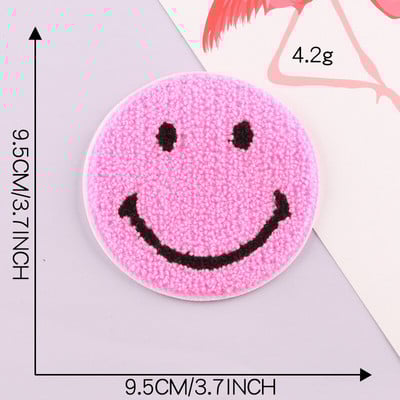 Smiley έκφραση Ρούχα Κέντημα Patch Απλικέ Diy Ράψιμο Διακοσμητικά μπαλώματα σιδερώματος για T-Shirt Ρίγες Αυτοκόλλητα Ρούχα