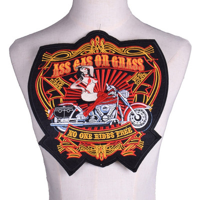 Dragon Tiger Wolf Punk Biker Plāksteris gludeklis uz izšūtām drēbēm Plāksteris apģērbam Uzlīmes Apģērbu apģērbu aksesuāri