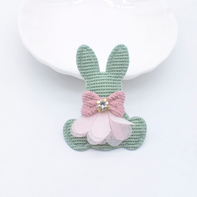 10 tk 38*45mm jänesvõrk Rhinestone aplikatsioon isetegemiseks riided müts peakatted käsitöö kindad säärised sokid õmblemine dekoratiivplaastrid