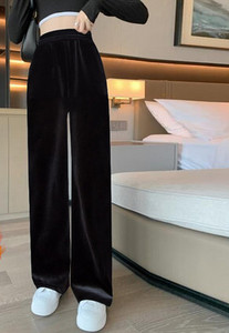 Γυναικείο casual ψηλόμεσο κοτλέ παντελόνι