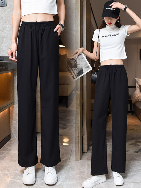 Naiste laiad püksid - paeltega