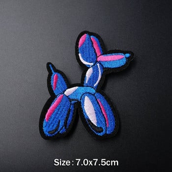 Balloon Dog CAT WOLF TIHRT DIY Badge Embroidery Patch Απλικέ Ρούχα Σιδερώματος Ρούχα Ραπτικής Προμήθειες Διακοσμητικά Σήματα