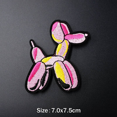 Balon Câine PISIC LUP TIHRT Insignă de bricolaj Broderie Patch Aplic haine Călcat îmbrăcăminte Accesorii pentru cusut Insigne decorative