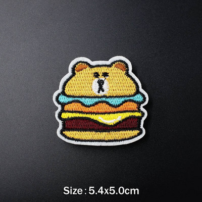 Balon Câine PISIC LUP TIHRT Insignă de bricolaj Broderie Patch Aplic haine Călcat îmbrăcăminte Accesorii pentru cusut Insigne decorative