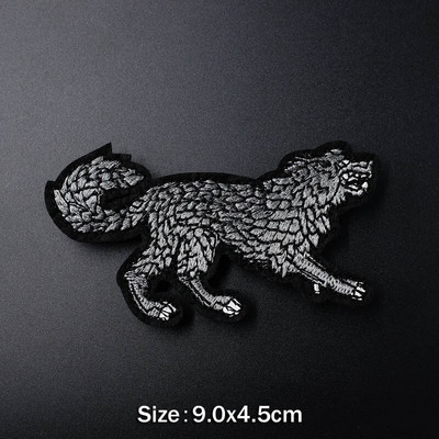 Balon Câine PISIC LUP TIHRT Insignă de bricolaj Broderie Patch Aplic haine Călcat îmbrăcăminte Accesorii pentru cusut Insigne decorative