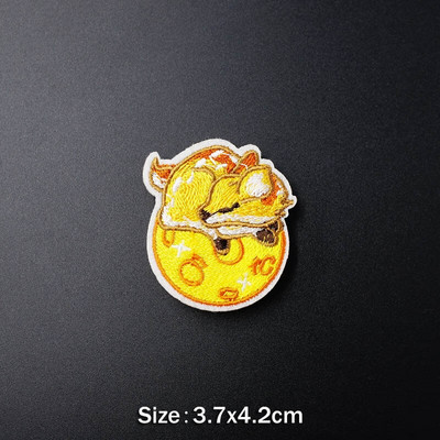 Balon Câine PISIC LUP TIHRT Insignă de bricolaj Broderie Patch Aplic haine Călcat îmbrăcăminte Accesorii pentru cusut Insigne decorative