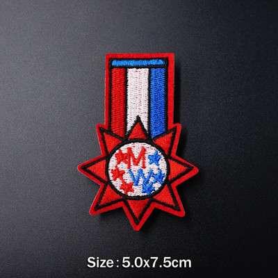 Balon Câine PISIC LUP TIHRT Insignă de bricolaj Broderie Patch Aplic haine Călcat îmbrăcăminte Accesorii pentru cusut Insigne decorative