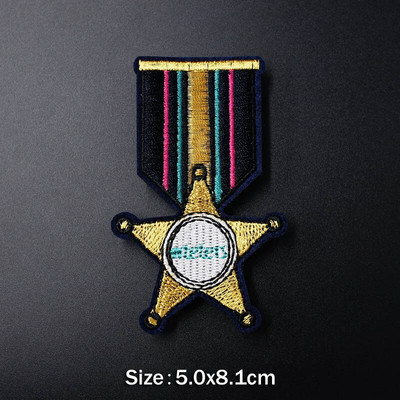 Balon Câine PISIC LUP TIHRT Insignă de bricolaj Broderie Patch Aplic haine Călcat îmbrăcăminte Accesorii pentru cusut Insigne decorative