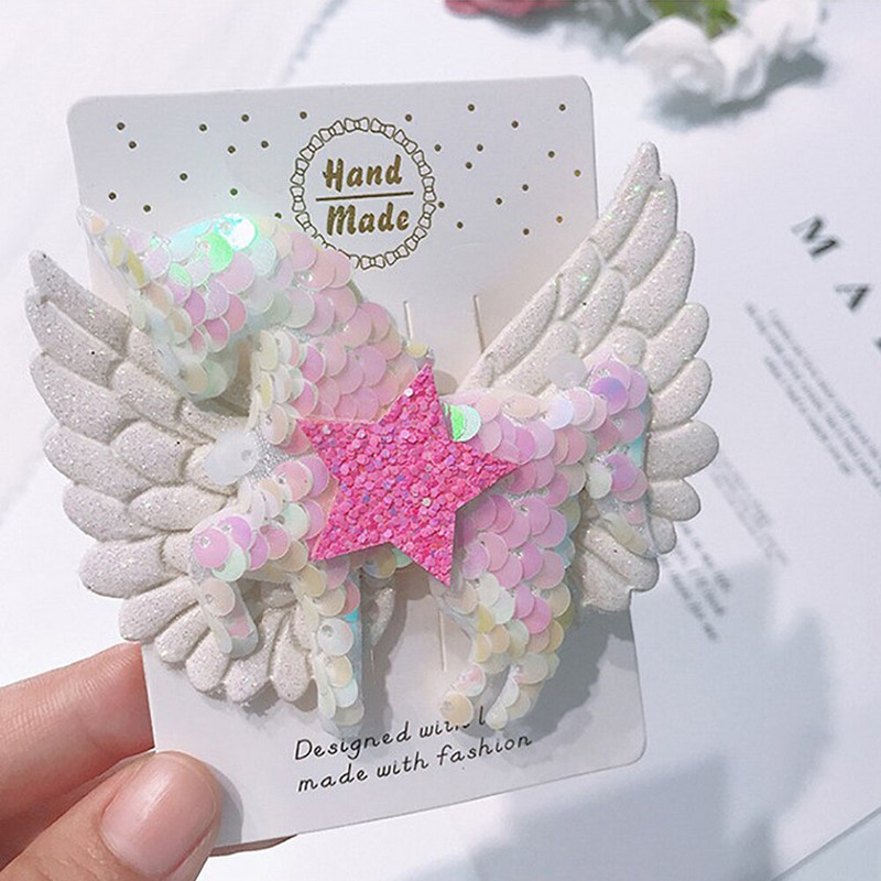 20 kom svjetlucavih pudera Krpice s krilima za odjeću Krpe za šivanje krila anđela za dodatke za pokrivala za glavu Ručno izrađene naljepnice od rukotvorina