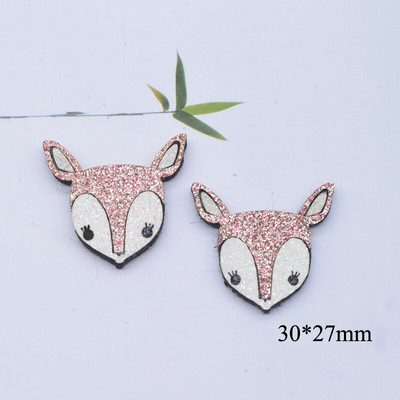 10kom crtanih životinja Lisica Mačka Leopard Jelen Aplikacija za DIY odjeću Šeširi Cipele Dekorativne zakrpe Pokrivala za kosu Štipaljke za kosu Dodaci za mašne