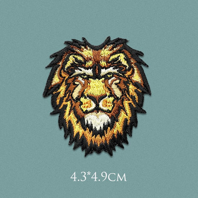 Životinja Lav Vuk Medvjed Vepar Tiger Serise Vez Naljepnice za rupe za popravak Uradi sam Donja jakna Plima Jakna Traperice Naljepnice za tkanine