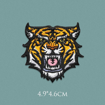 Životinja Lav Vuk Medvjed Vepar Tiger Serise Vez Naljepnice za rupe za popravak Uradi sam Donja jakna Plima Jakna Traperice Naljepnice za tkanine
