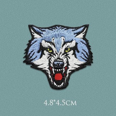 Životinja Lav Vuk Medvjed Vepar Tiger Serise Vez Naljepnice za rupe za popravak Uradi sam Donja jakna Plima Jakna Traperice Naljepnice za tkanine