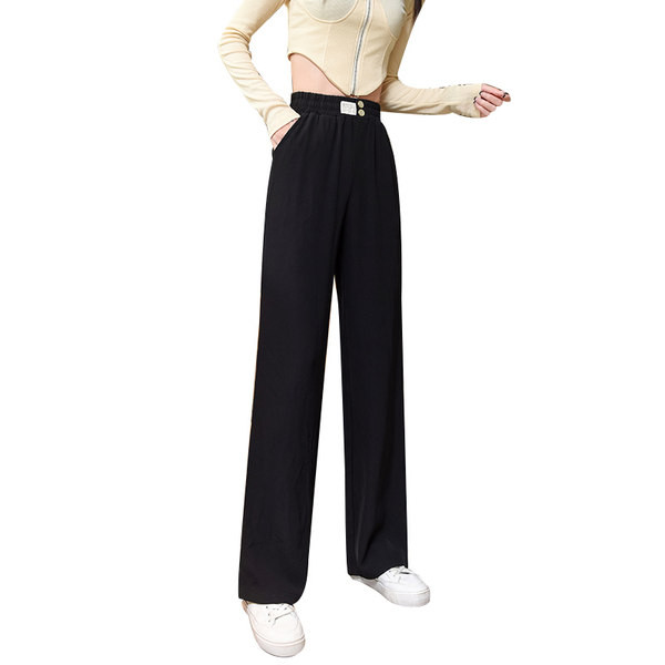 Γυναικείο φαρδύ παντελόνι σε δύο χρώματα
